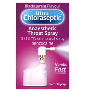 Ultra Chloraseptic Anaesthetic Throat Spray - 15ml / Original Menthol product image