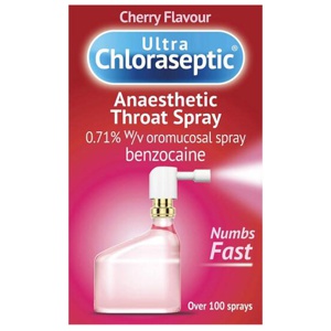 Ultra Chloraseptic Anaesthetic Throat Spray Cherry product image