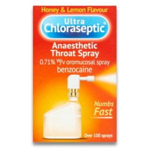 Ultra Chloraseptic Anaesthetic Throat Spray Honey And Lemon product image