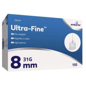 ULTRA-FINE Pen-Nadeln 8 mm Produktbild