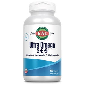 KAL Ultra Omega 3-6-9 - 200 kaps. produktbillede