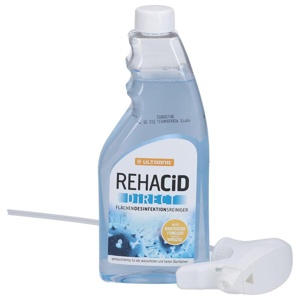 Ultrana Rehacid Direct Flächendesinfektion Reiniger flü., 500 ml Flaschen Produktbild