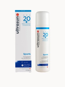 Ultrasun Sports Medium SPF20 Clear Gel Formula 200ml product image