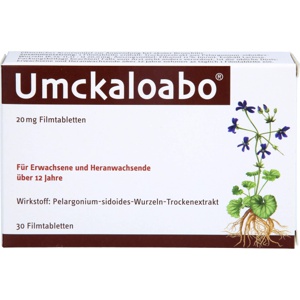 UMCKALOABO 20 mg Filmtabletten Produktbild