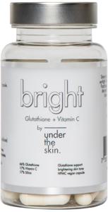 Under the skin Bright Glutathione + Vitamin C 60 kapslar produkt bild