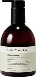 Under Your Skin Detox Clean Shampoo Balancing and Clarifying Cucumber Mint 300 ml produkt bild