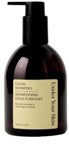 Under Your Skin Detox Clean Shampoo Balancing and Clarifying Cucumber Mint 300 ml produktbilde