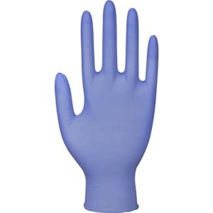 Undersökningshandske ABENA Classic XL blå nitril puderfri - (150 st.) produkt bild