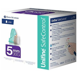 UNIFINE SafeControl Sicherheits-Pen-Nadeln 5 mm Produktbild