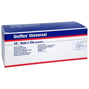 UNIFLEX Universal Binden 8 cmx5 m Zellglas weiß Produktbild