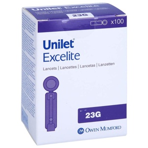 UNILET Excelite 23 G Lanzetten Produktbild