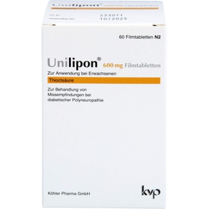 UNILIPON-600-mg-Filmtabletten Produktbild