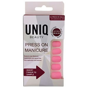 UNIQ Click On / Press On Negle 24 stk. Bare Pink produktbillede