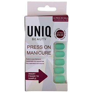 UNIQ Click On / Press On Negle 24 stk. Mint Green produktbillede
