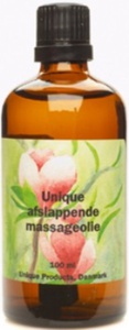 Unique Afslappende Massageolie 100 ml produktbillede