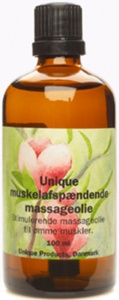 Muskelafspændings massageolie - 100 ml. produktbillede