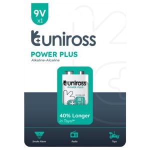 Uniross Power Plus 9V 1 st produkt bild
