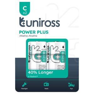 Uniross Power Plus C / LR14, 2 st produkt bild