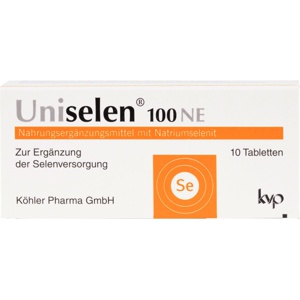 Uniselen 100 NE Tabletten, 1X10 St Tabletten Produktbild