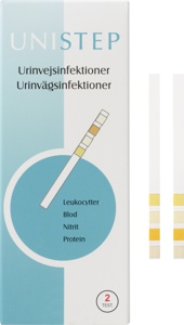 Unistep Urinvejsinfektionstest 2 stk. produktbillede