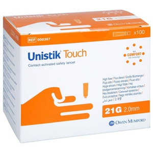Unistik Touch 21 G Sicherheitslanzetten Produktbild