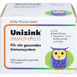 UNIZINK Immun Plus Kapseln Produktbild