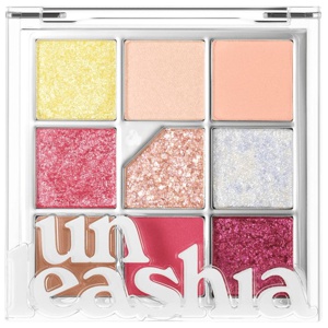 Unleashia Glitterpedia Eye Palette No.7 All of Peach Ade 1pcs produkt bild