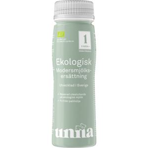 Unna ekologisk modersmjölksersättning, drickfärdig, 200 ml produkt bild
