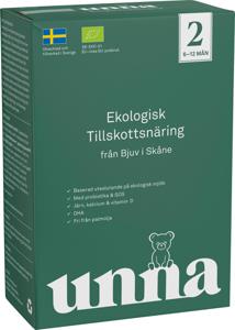 Unna Ekologisk tillskottsnäring Steg 2, 600 g produkt bild