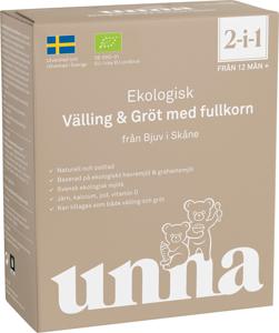 Unna ekologisk välling-gröt från 12 mån, 300 g produkt bild