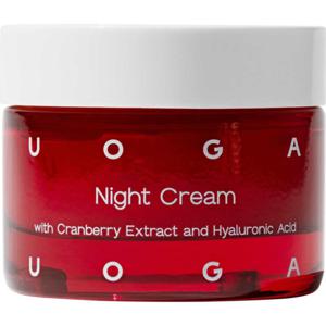 Uoga Uoga Night Cream with Cranberry Extract and Hyaluronic Acid 30 ml produkt bild