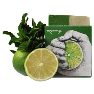 Uoga Uoga Seife mit Minz- und Limettenöl, 100 g n.v. Produktbild