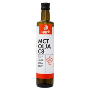 Upgrit C8 MCT Olie 500 ml produktbillede