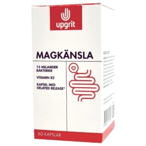 Upgrit Magkänsla Mjölksyrabakterier, 60 kaps produkt bild