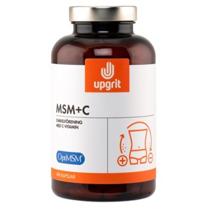 Upgrit MSM + C 180 kapsler produktbillede
