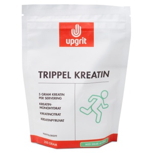 Upgrit Trippel Kreatin Æble 300 g produktbillede