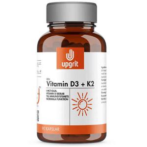 Upgrit Vitamin D3 + K2 90 kapslar produkt bild