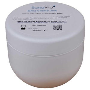 Urea Creme 25%, 500 ml Creme Produktbild