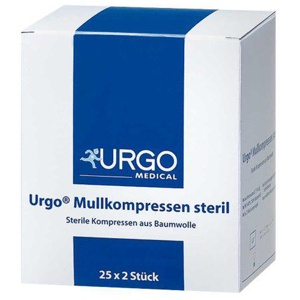 Urgo MULLKOMPRESSEN 10x10 cm steril Produktbild
