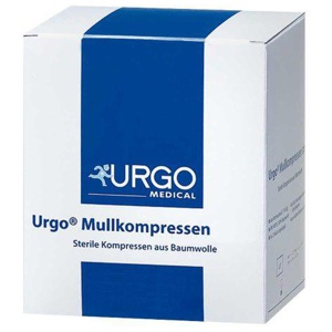 Urgo Mullkompressen 5x5 cm unsteril, 100 St Kompressen Produktbild