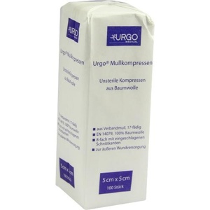 Urgo Mullkompressen 5x5 cm unsteril Produktbild