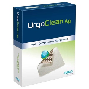URGOCLEAN Ag Kompressen 15x20 cm steril Produktbild