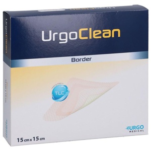 URGOCLEAN Border 15x15 cm Wundauflage Produktbild