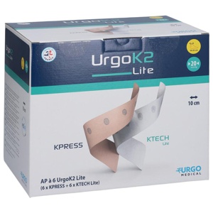 URGOK2 Lite Kompr.Syst.10cm Knöchelumf.18-25cm Produktbild