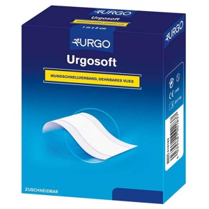 URGOSOFT Pflaster 4 cmx5 m Spender 1 St Pflaster Produktbild