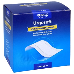 URGOSOFT Pflaster 6 cmx5 m Spender 1 St Pflaster Produktbild
