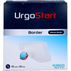 URGOSTART Border 10x10 cm Schaumstoffwundverband Produktbild