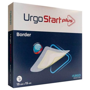 URGOSTART Plus Border 15x15 cm Wundverband Produktbild