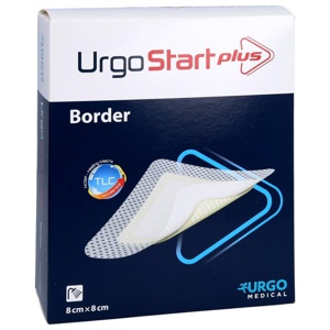 URGOSTART Plus Border 8x8 cm Wundverband Produktbild