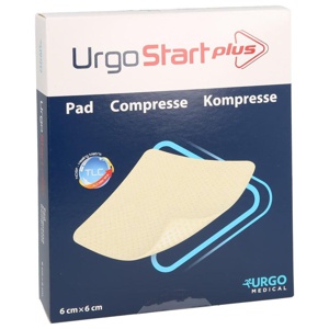 URGOSTART Plus Kompresse 6x6 cm Produktbild